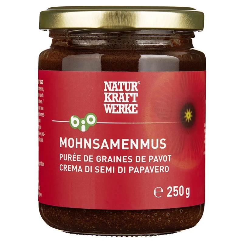 BIO-Mohnsamenmus - 250g - NaturKraftWerke