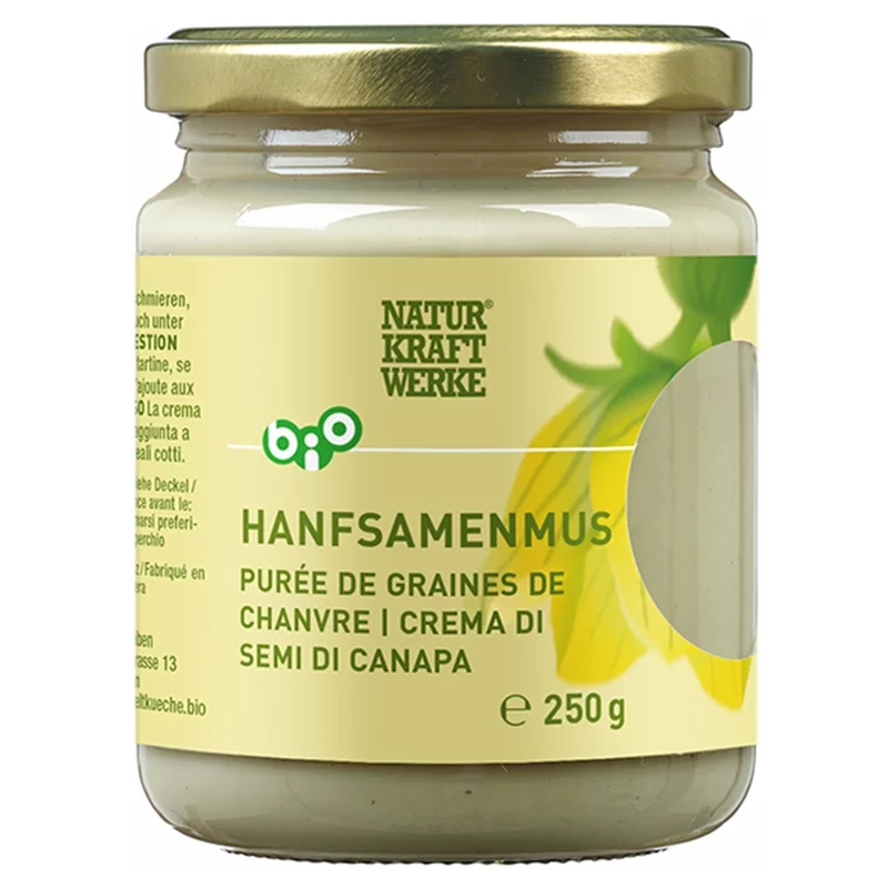 Purée de graines de chanvre BIO - 250g - NaturKraftWerke