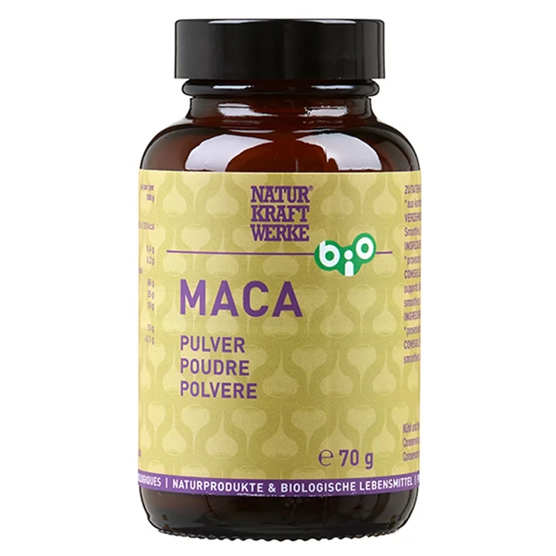 BIO-Maca Pulver - 70g - NaturKraftWerke