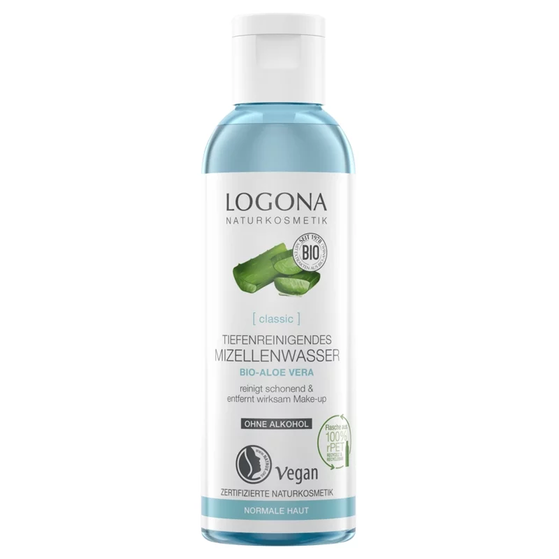 Tiefenreinigendes BIO-Mizellenwasser Aloe Vera - 125ml - Logona