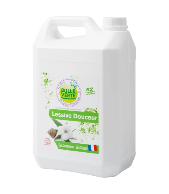 Lessive liquide douceur écologique lavandin & orange - 5l - Bulle Verte