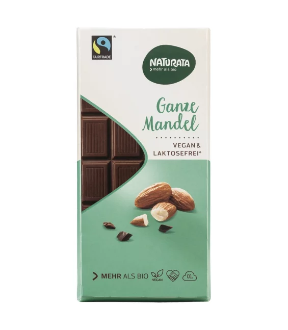 Chocolat spécial amandes entières BIO - 100g - Naturata