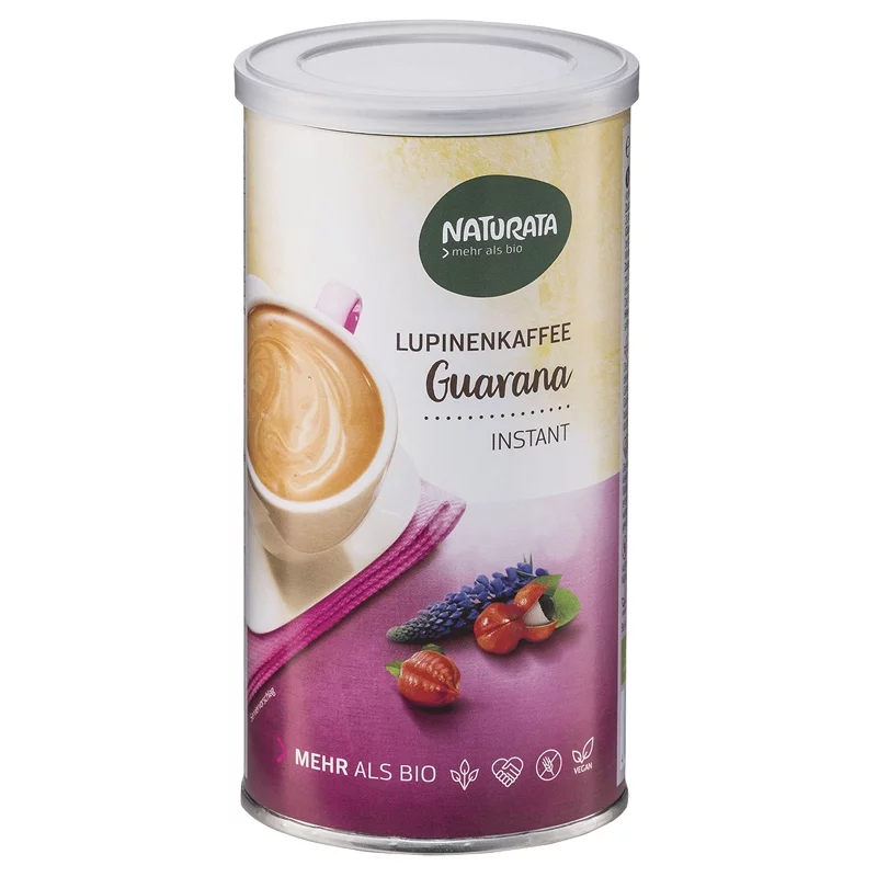 Café instantané de lupins avec guarana BIO - 150g - Naturata