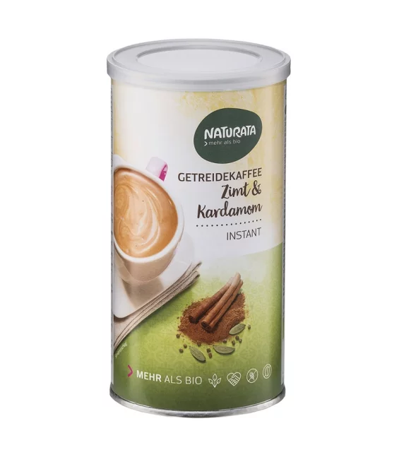 Café instantané aux céréales avec cannelle & cardamome BIO - 125g - Naturata