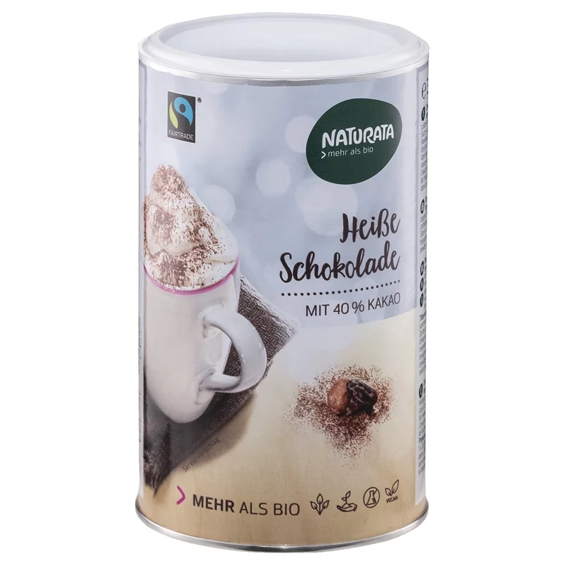 Poudre chocolat chaud noir bio