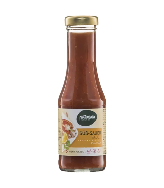 Sauce grillades et assaisonnement aigre doux BIO - 250ml - Naturata