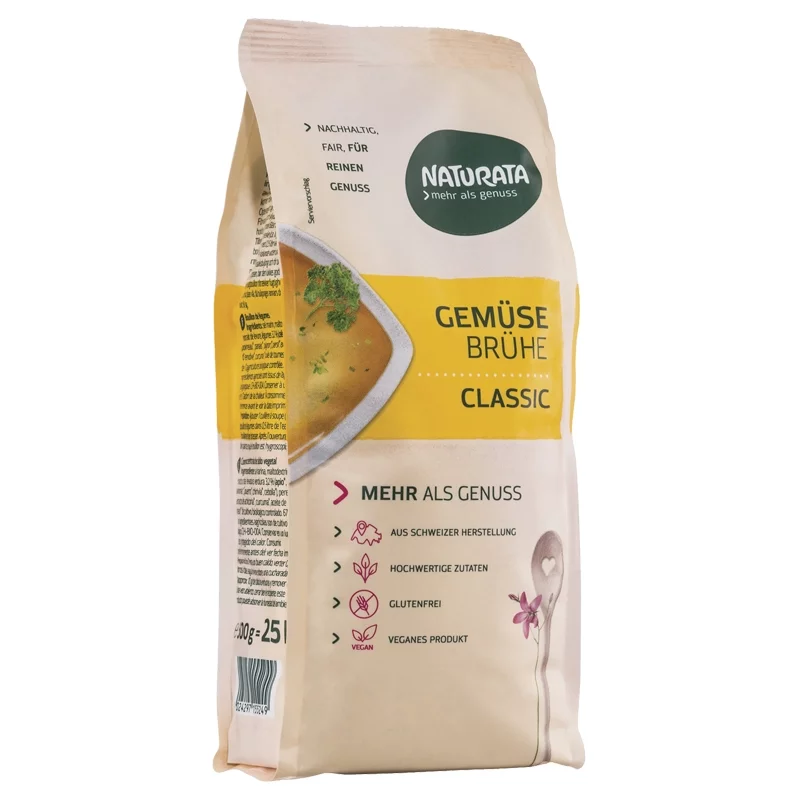 Natürliche Gemüsebrühe Classic - 500g - Naturata