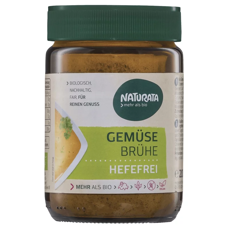 BIO-Gemüsebrühe hefefrei - 200g - Naturata