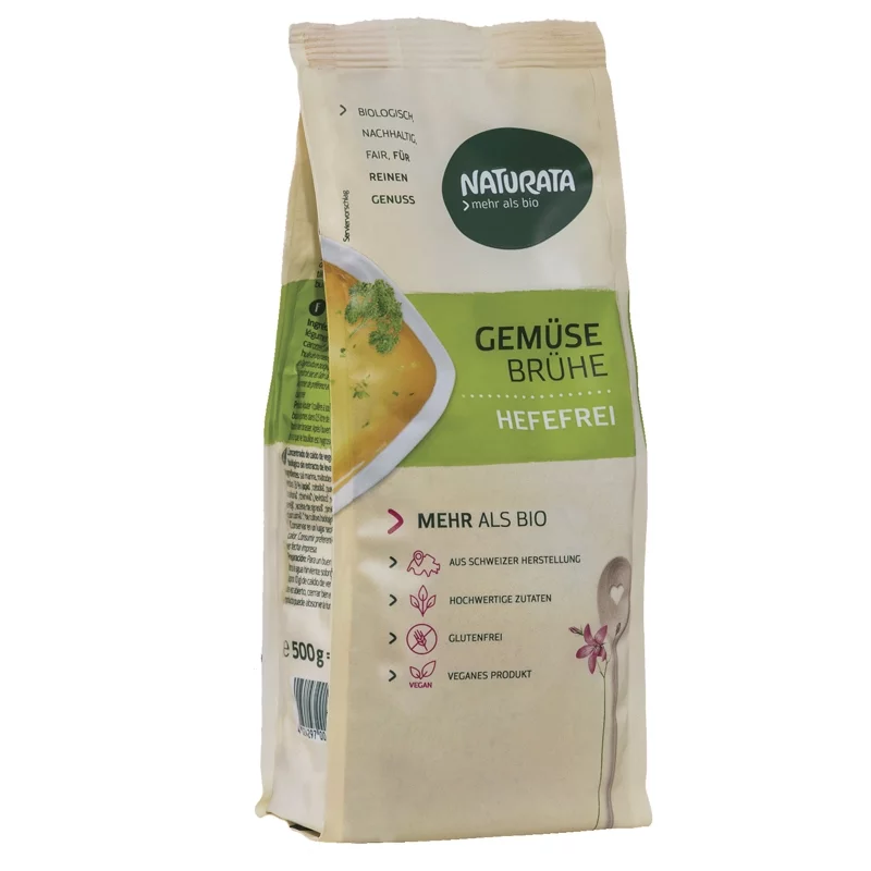 Bouillon de légumes sans levure BIO - 500g - Naturata