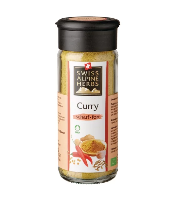 BIO-Curry scharf - 40g - Swiss Alpine Herbs