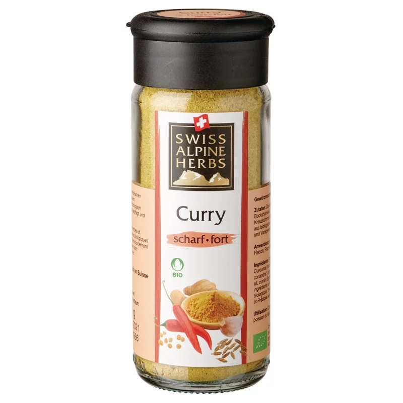 Curry fort BIO - 40g - Swiss Alpine Herbs