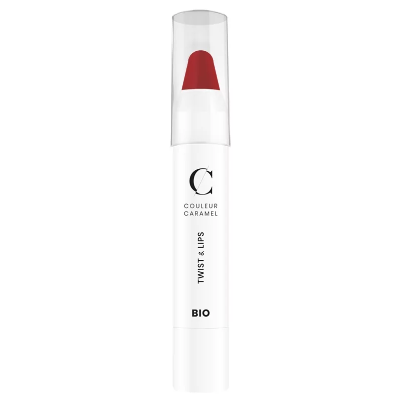 Twist & lips BIO N°405 Rouge mat - 3g - Couleur Caramel