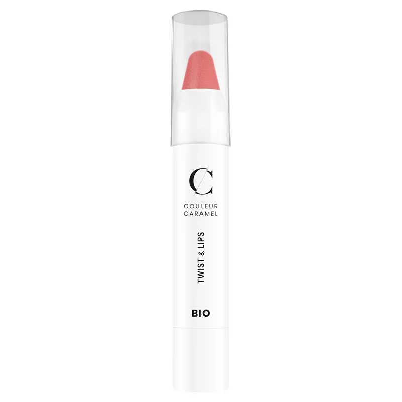 Twist & lips Rose clair N°406 BIO - 3g - Couleur Caramel