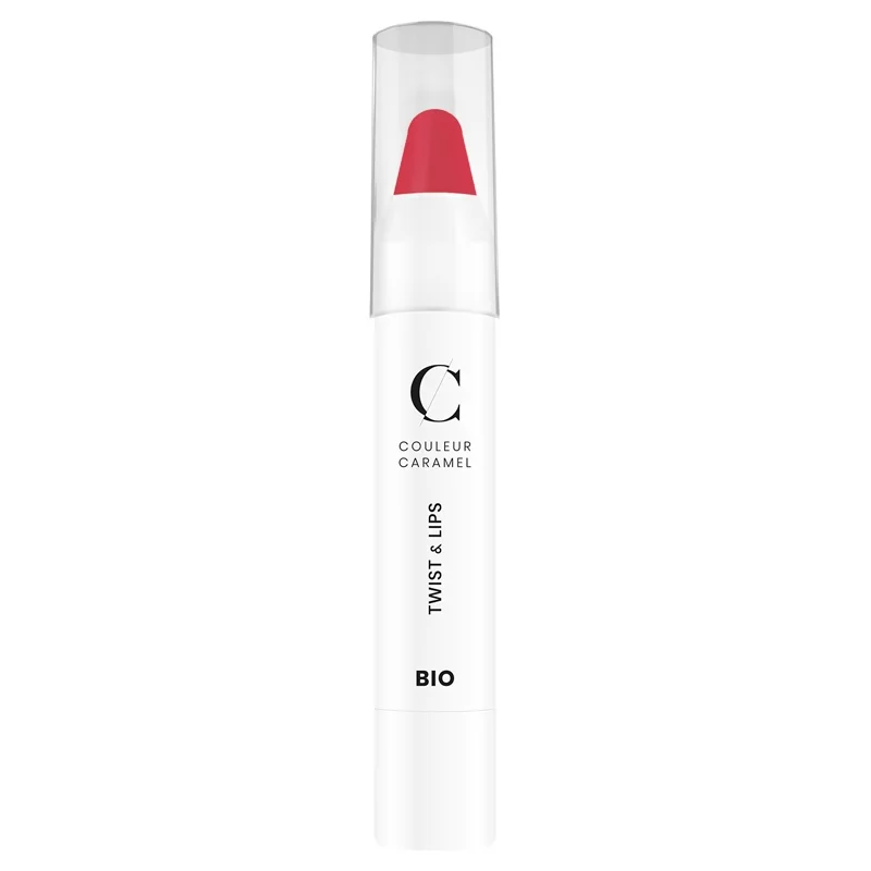 Twist & lips Rose N°411 BIO - 3g - Couleur Caramel