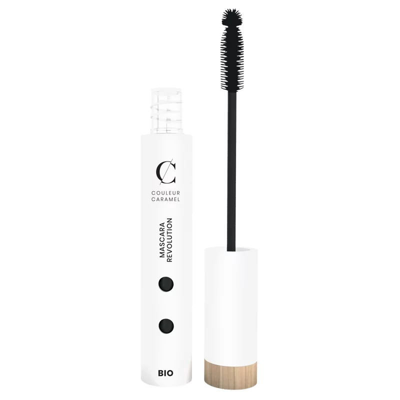 Mascara revolution BIO N°91 Extra noir - 6ml - Couleur Caramel