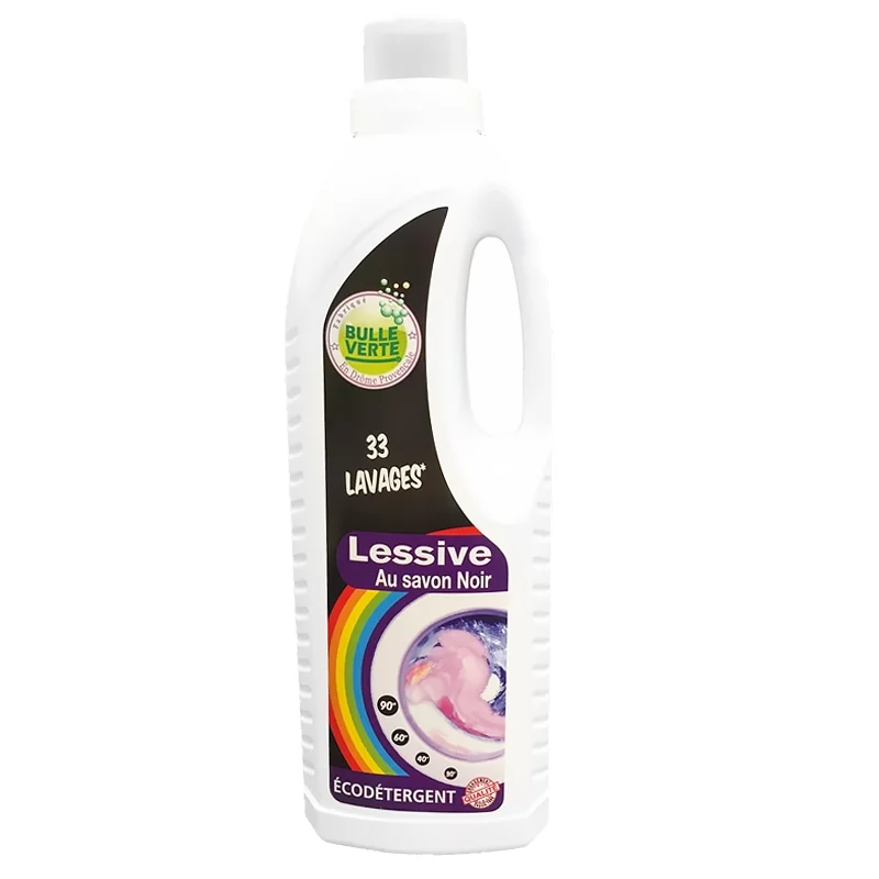 Lessive liquide savon noir ECO - 1l - Bulle Verte