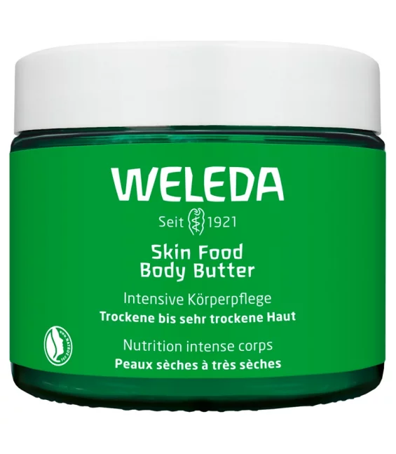 Soin nourrissant intense corps Skin Food Body Butter BIO pensée & calendula - 150ml - Weleda