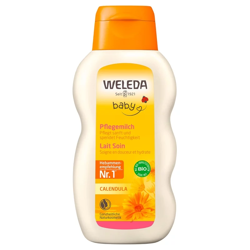 Baby Pflegemilch Calendula BIO - 200ml - Weleda