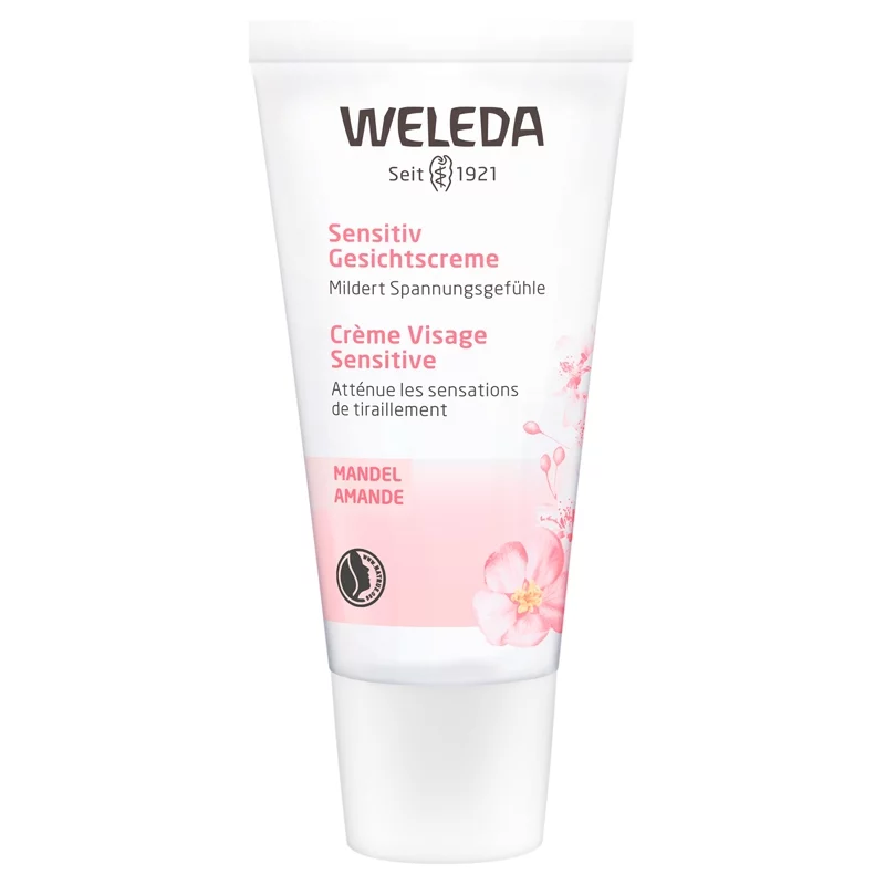 Crème visage sensitive BIO amande - 30ml - Weleda