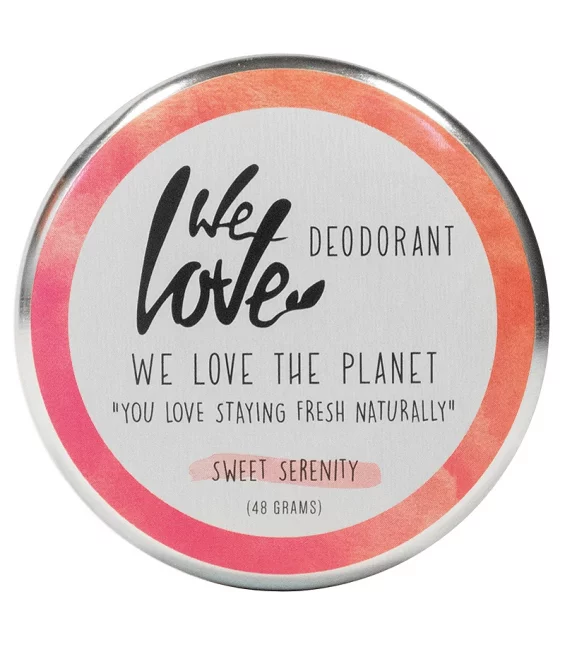 Natürliche Deo Creme Sweet Serenity Rose - 48g - We Love The Planet