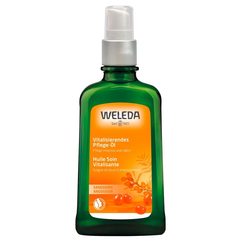 Vitalisierendes BIO-Pflege-Öl Sanddorn - 100ml - Weleda