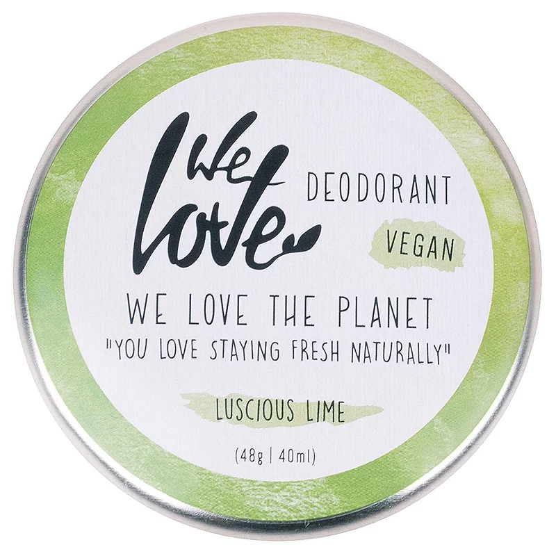 Déodorant crème Luscious Lime naturel - 48g - We Love The Planet