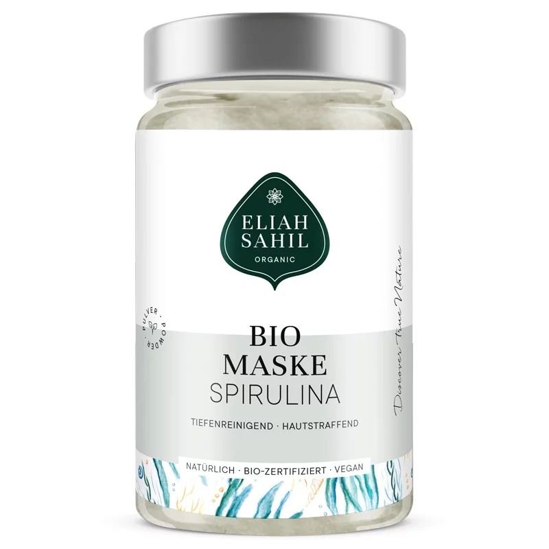 BIO-Gesichtsmaske Spirulina - 100g - Eliah Sahil