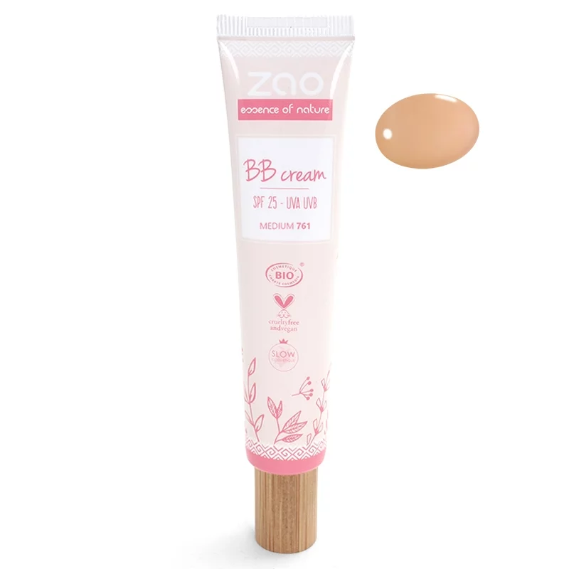 BB crème Médium N°761 BIO - 30ml - Zao