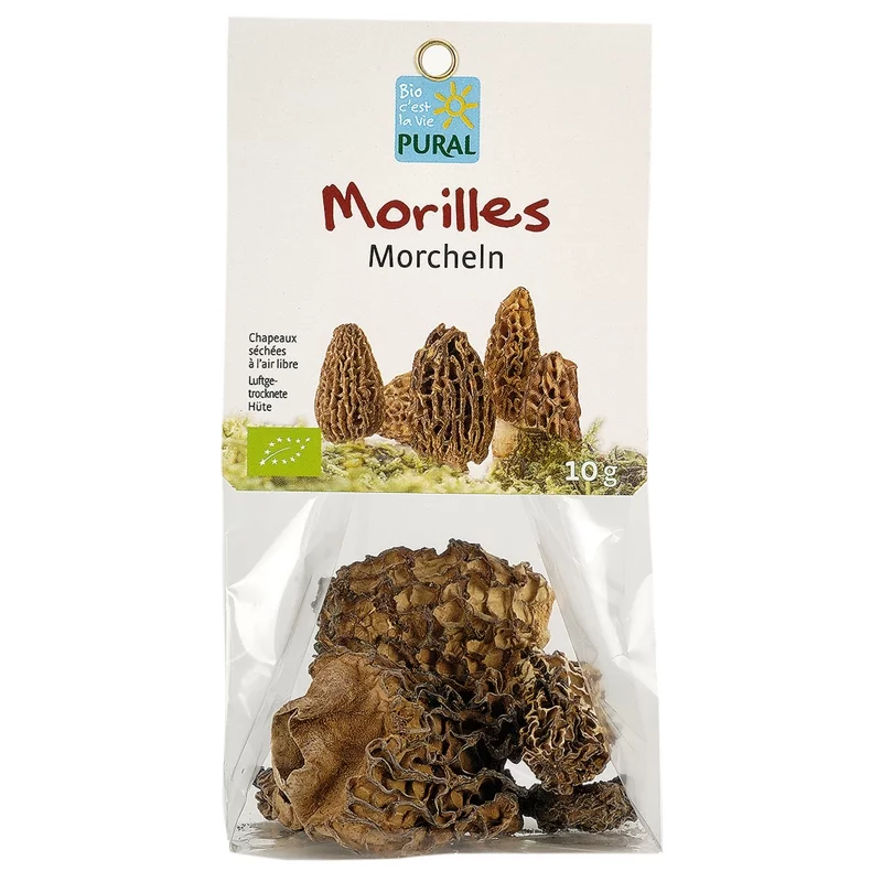 Morilles séchées BIO - 15g - Pural