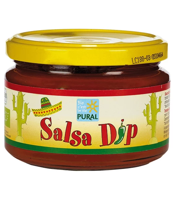 Sauce salsa dip doux BIO - 260g - Pural