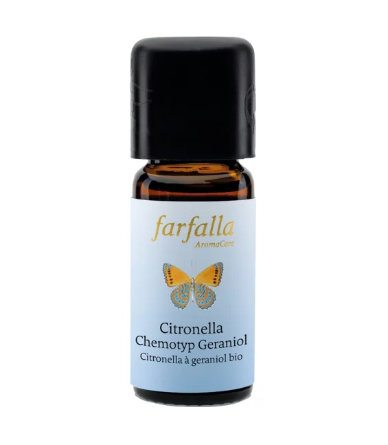 Huile essentielle Citronella à geraniol BIO - 10ml - Farfalla