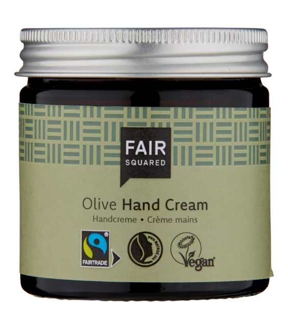 Crème pour les mains BIO olive - 50ml - Fair Squared