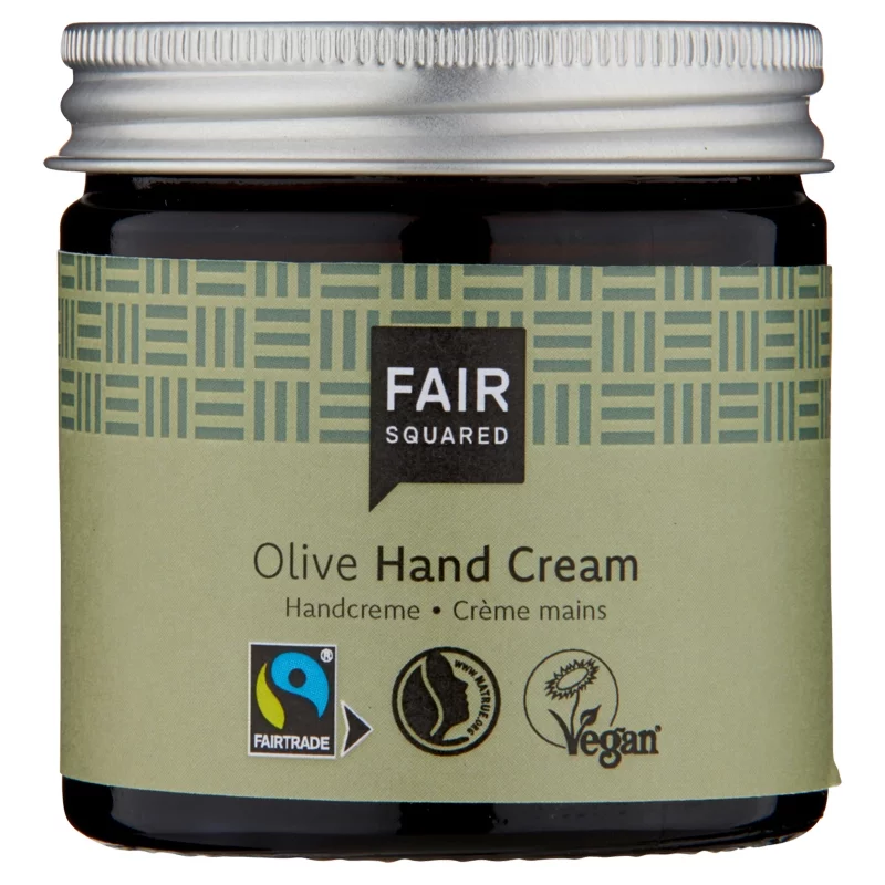 Crème pour les mains BIO olive - 50ml - Fair Squared