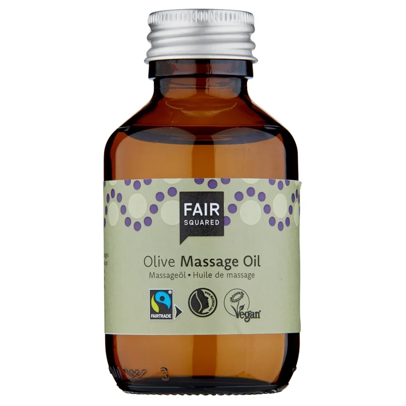 Huile de massage BIO olive - 100ml - Fair Squared