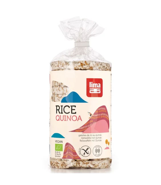 Galettes de riz au quinoa BIO - 100g - Lima