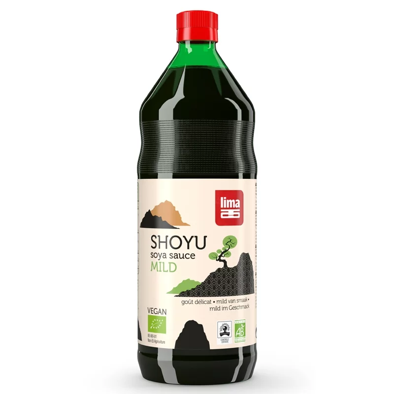 BIO-Sauce aus Soja & Weizen - Shoyu - 1l - Lima