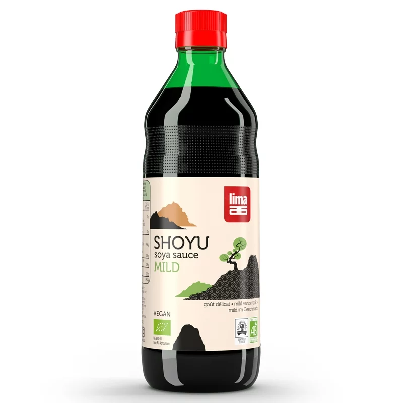 BIO-Sauce aus Soja & Weizen - Shoyu - 500ml - Lima