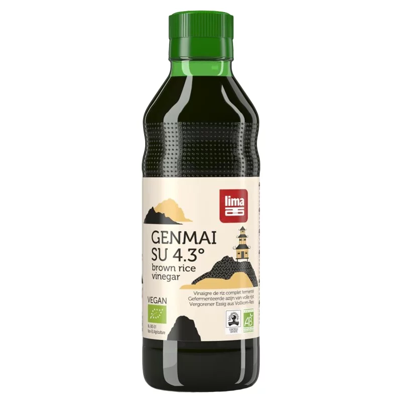 Vinaigre de riz complet BIO - Genmai Su - 250ml - Lima