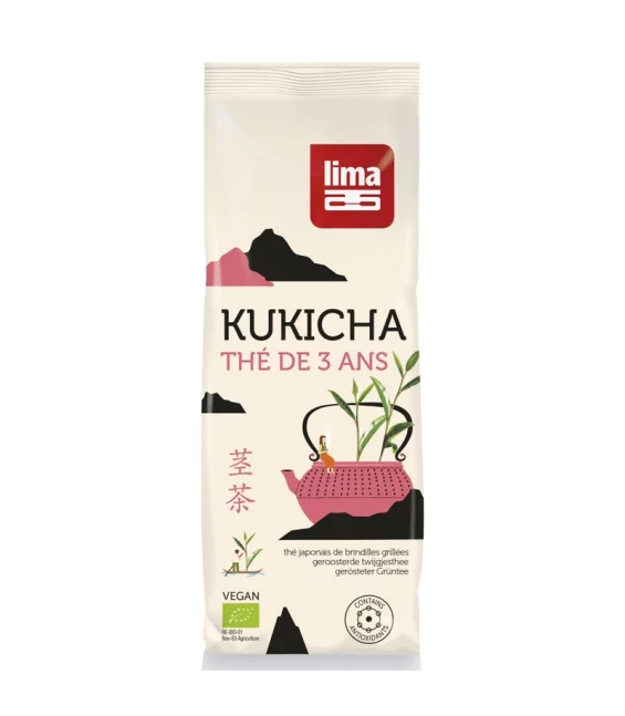 Thé vert de brindilles grillées BIO - Kukicha - 150g - Lima