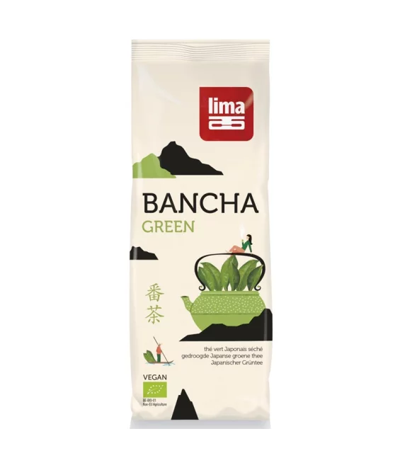 Thé vert japonais séché BIO - Bancha - 100g - Lima