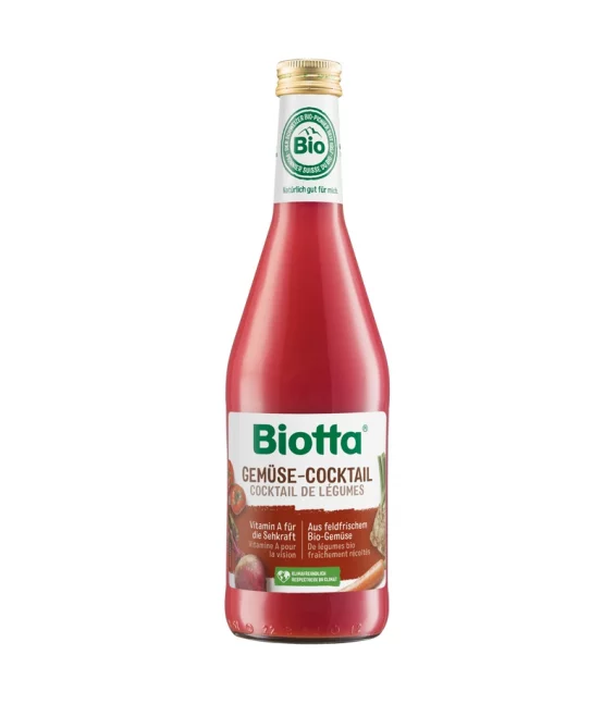 Cocktail de légumes avec sel marin & fines herbes BIO - 500ml - Biotta