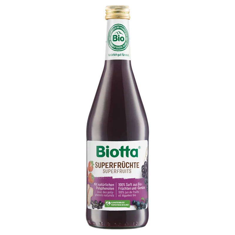 BIO-Früchte-Gemüse-Beeren-Direktsaft - 500ml - Biotta