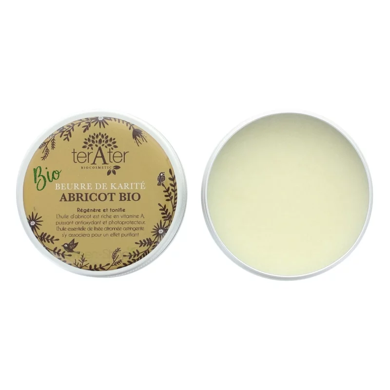 Beurre de karité & abricot BIO - 60g - terAter