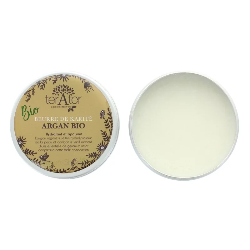 Beurre de karité & argan BIO - 60g - terAter