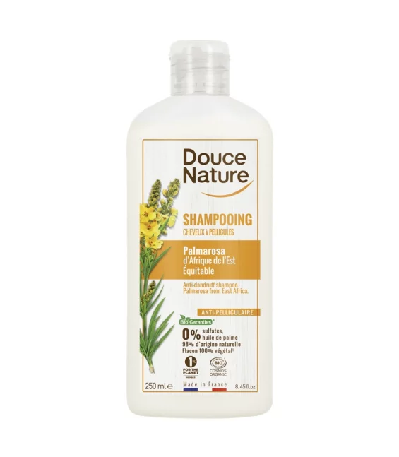 BIO-Shampoo Anti-Schuppen Palmarosa - 250ml - Douce Nature