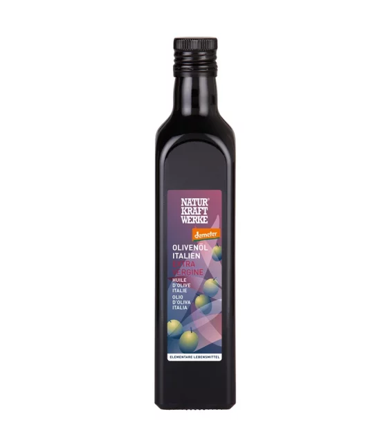 Huile d'olive vierge extra d'Italie BIO - 500ml - NaturKraftWerke