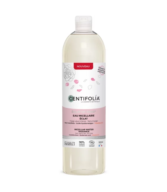 BIO-Mizellenwasser Leuchtkraft Rose & Vitamin C - 500ml - Centifolia