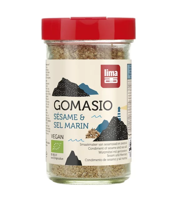 Gerösteter BIO-Sesam & Meersalz - Gomasio - 90g - Lima