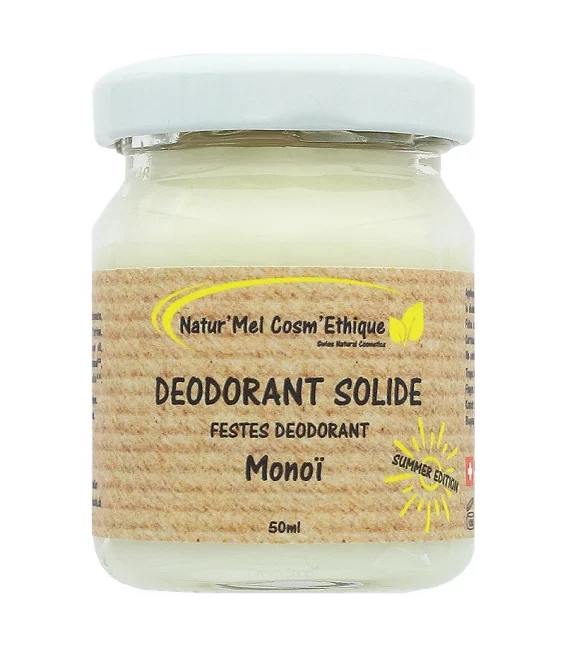 Déodorant baume naturel monoï - 50ml - Natur'Mel