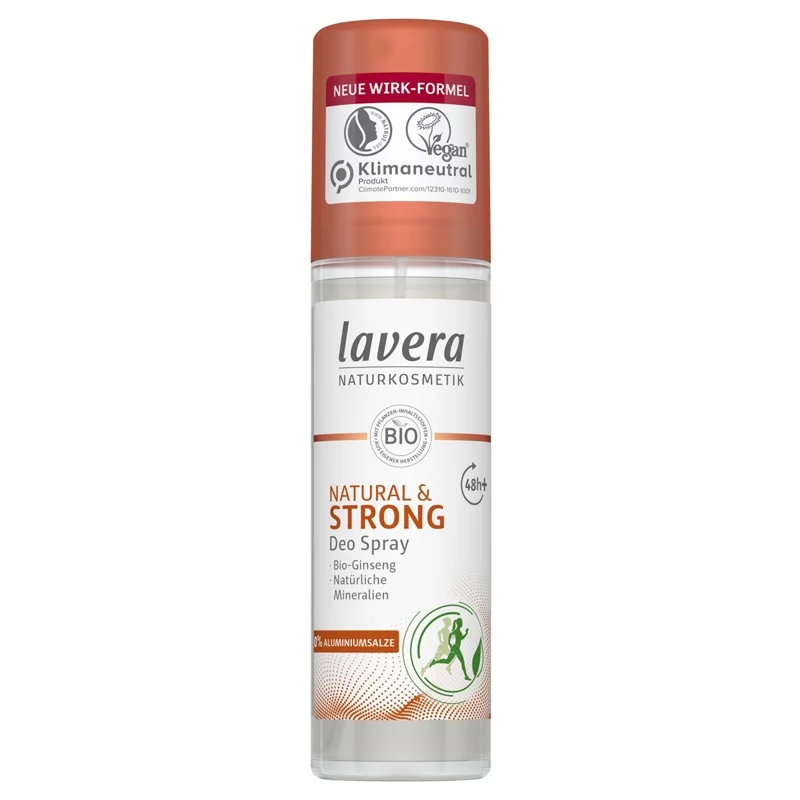 48H BIO-Deo-Spray Strong Ginseng - 75ml - Lavera